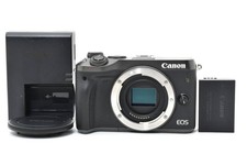 Canon EOS M6 Body Black Battery Charger Set Working