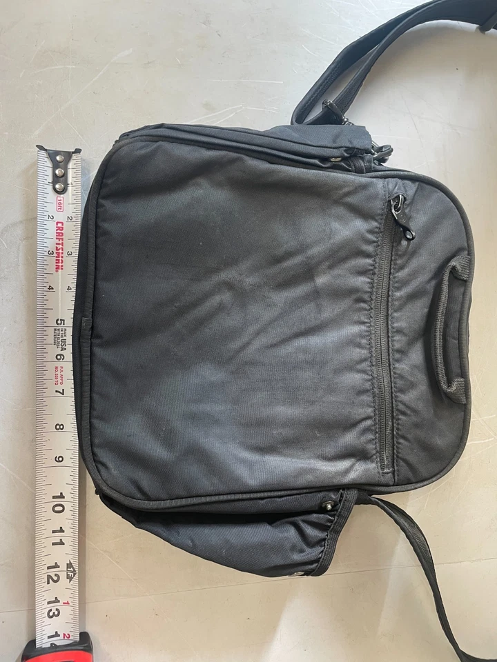 *Bolso Bandolera Unisex Antirrobo PACSAFE Metrosafe 200 GII Negro Foto 3 de 4