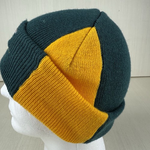 Official SA RUGBY Beanie Soft Knit SA Rugby Union ForestGreen Yellow Embroidered - Picture 4 of 10