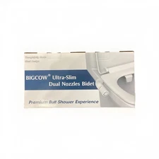 BIGCOW Ultra-Slim Bidet Attachment for Toilet - Dual Nozzles Bidet
