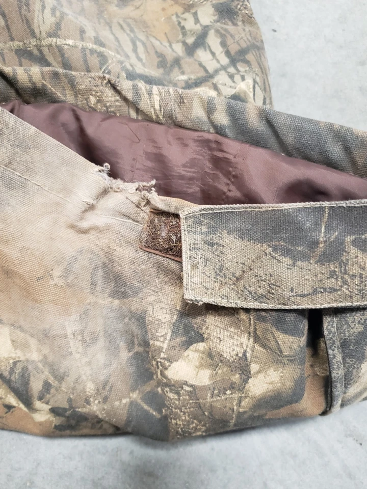 Remington Realtree Hardwood Camo Insulated Hunting Overalls Men's 2XL - Image 4 of 4