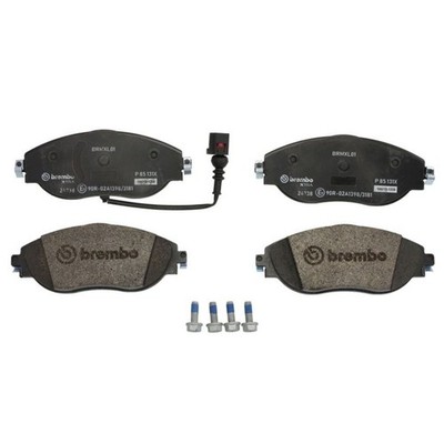 Bremsbelagsatz BREMBO P 85 131X, Xtra, Vorne