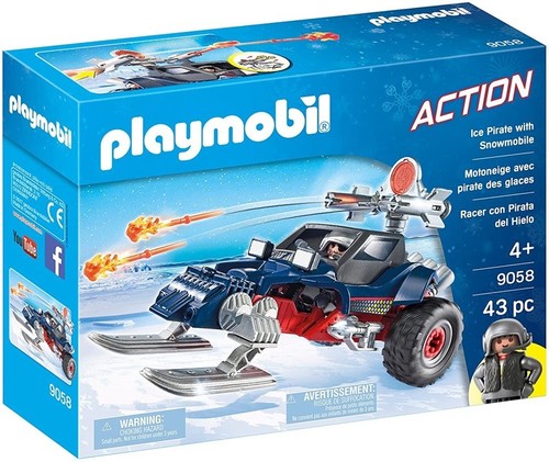 PLAYMOBIL -- 9058 -- MOTONEIGE