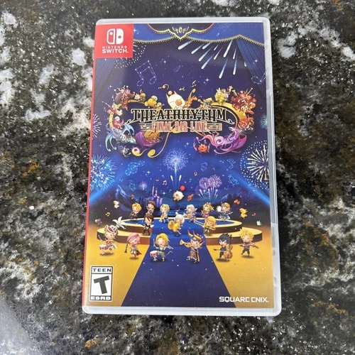 Theatrhythm: Final Bar Line (Nintendo Switch, 2023) Square Enix COMPLETE CIB