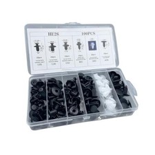 100PCS Plastic Car Body Trim Clips, Car Bumper Clips  Universal 100 Pieces