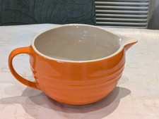 Le Creuset Gradent Ceramic Orange Mixing Jug 23cm wide, 14cm Tall