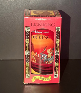 Burger King Disney Classic The Lion King Collector Series Glass in Box 1994
