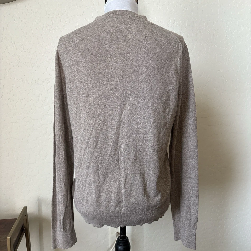 Suéter Banana Republic para mujer talla M de lujo seda algodón mezcla de cachemir. M Foto 2 de 4