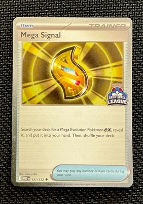 Pokémon Mega Signal 121/132 Great Ball League SEA Stamp Promo