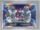 2025 Topps Cosmic Chrome David Montgomery/Jahmyr Gibbs Base (RAW)