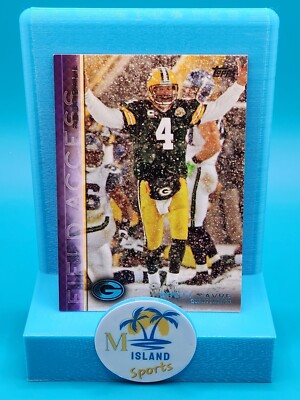 2015 Topps Field Access Purple Brett Favre 1/25 Green Bay Packers