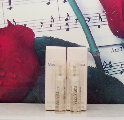 Max Mara Le Parfum EDP Spray Sample Lot Of 2. 2 x 0.05 = 0.10 FL. OZ.