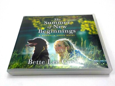 The Summer of New Beginnings by Bette Lee Crosby 2018 CD Unabridged New