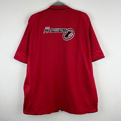 Allen Iverson Reebok Basketball NBA Zip Up Embroidered Jersey