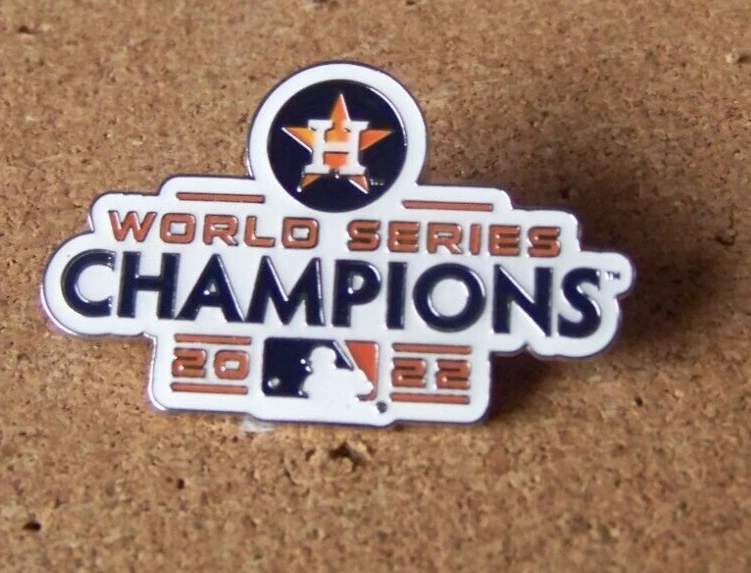 2022 Houston Astros WS pin World Series Champions MLB c41406 - Image 2 of 4