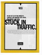 Lotus Development Corporation, An IBM Company 1998 2-page Vintage Advertisement