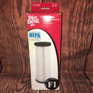 1 Pack Genuine Dirt Devil F1 HEPA Vacuum Filters 