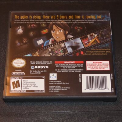999: Nine Hours, Nine Persons, Nine Doors Nintendo DS - Complete