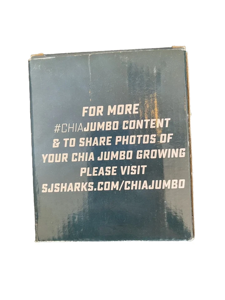 "Jumbo Joe Thornton Chia Pet San Jose Sharks nuevo en caja 5"" de alto" Foto 2 de 2