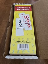 Abeka Subtraction Flashcards