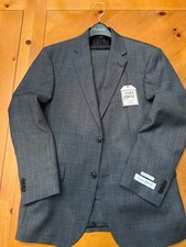 Jos. A. Bank 41 R 35 W plaids 2pc Wool Suit Men s 2 Buttons, pants jckt