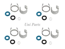 4 Pcs 06D998907 for VW AUDI 2.0T Fuel Injector O-ring Seal Repair Kit BPY BPJ