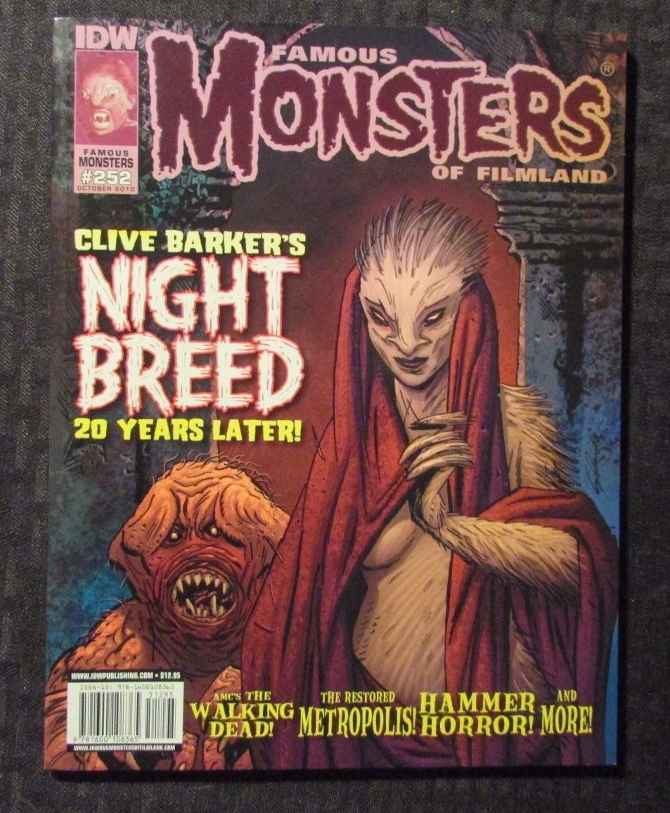 famous MONSTERS マガジン Famous Monsters of Filmland Magazine 228 ZACHERLEY Creature