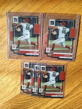 (5) 2022 Chronicles Baseball Luis Frias Clearly Donruss RC #18 Diamondbacks