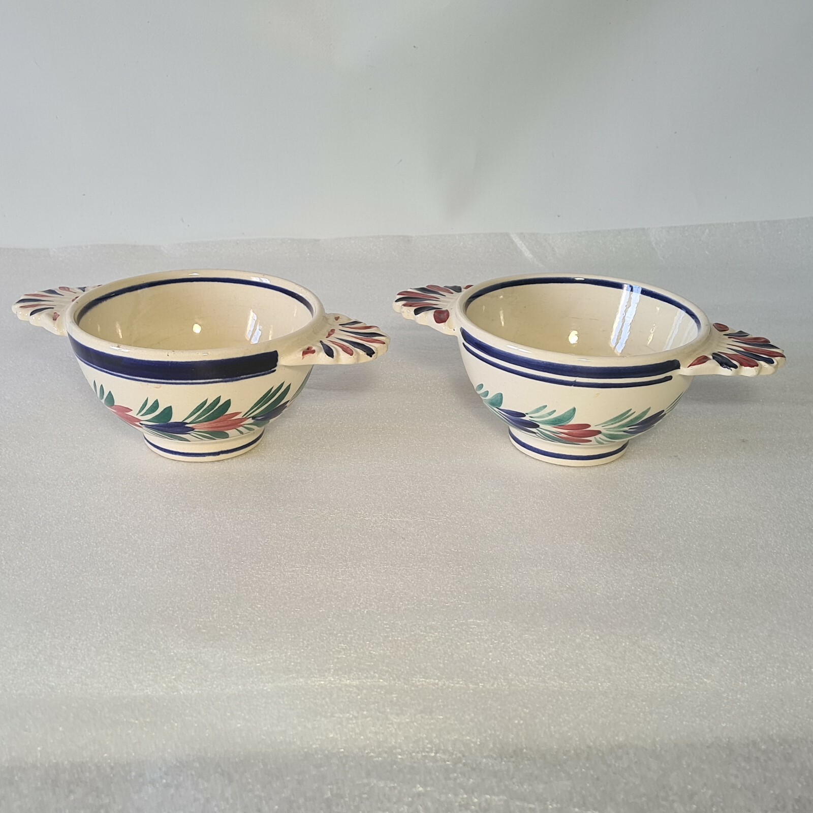 Lot De 3 Pièces En Grès - Pot à Cornichons, Bol Et Bol à Oreilles - Neuf