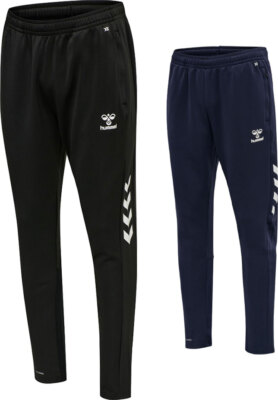 hummel CoreXK Trainingshose Polyesterhose Fußball Sporthose Gym Herren schwarz