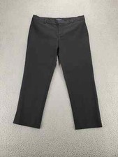 Tommy Hilfiger Pants Womens 10 Black Dress Slack Straight Leg Casual Pockets