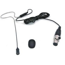 Headset Headworn High Quality Microphone For Shure 4 pins Wireless Black NEW