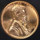 1958 D LINCOLN CENT BU FRESH FROM A ORIGINAL ROLL-LOT AA-4210