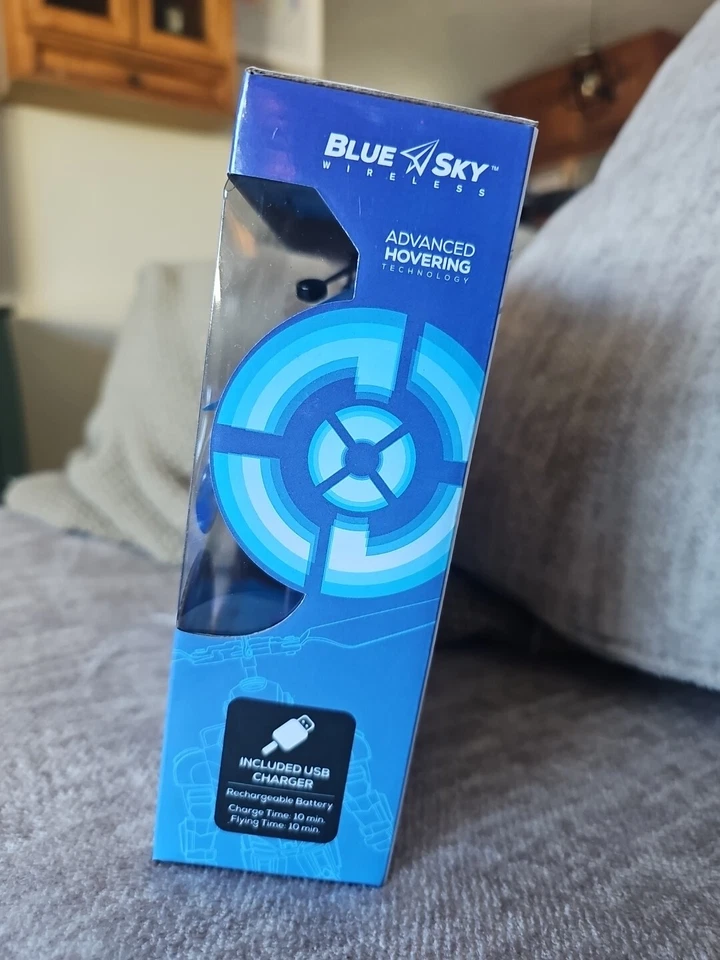 SPACE FLYERS ROBOT BRIGADE HELIBALL BLUE COMET SKYLINE EASY FLY DRONE!! Toy!! - Image 2 of 4