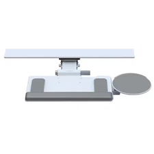 Humanscale 6G Series Mounted Keyboard System Mouse Pad Mechanism White New
