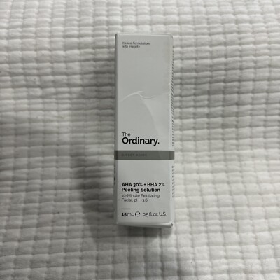 The Ordinary AHA 30% + BHA 2% Peeling Solution 1oz 30ml