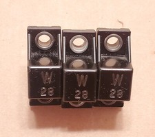 Lot of 3 Allen Bradley W28 Type W Thermal Overload Heater Elements - NEW 