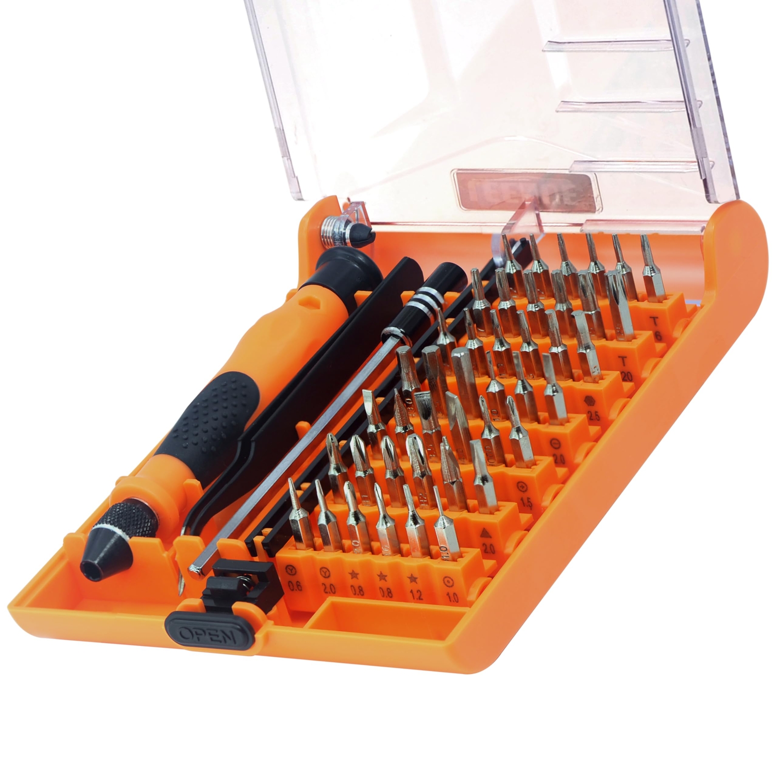 Small Screwdriver Set, Mini Precision Scewdriver Bit Kit 45 in 1, Magnetic To...