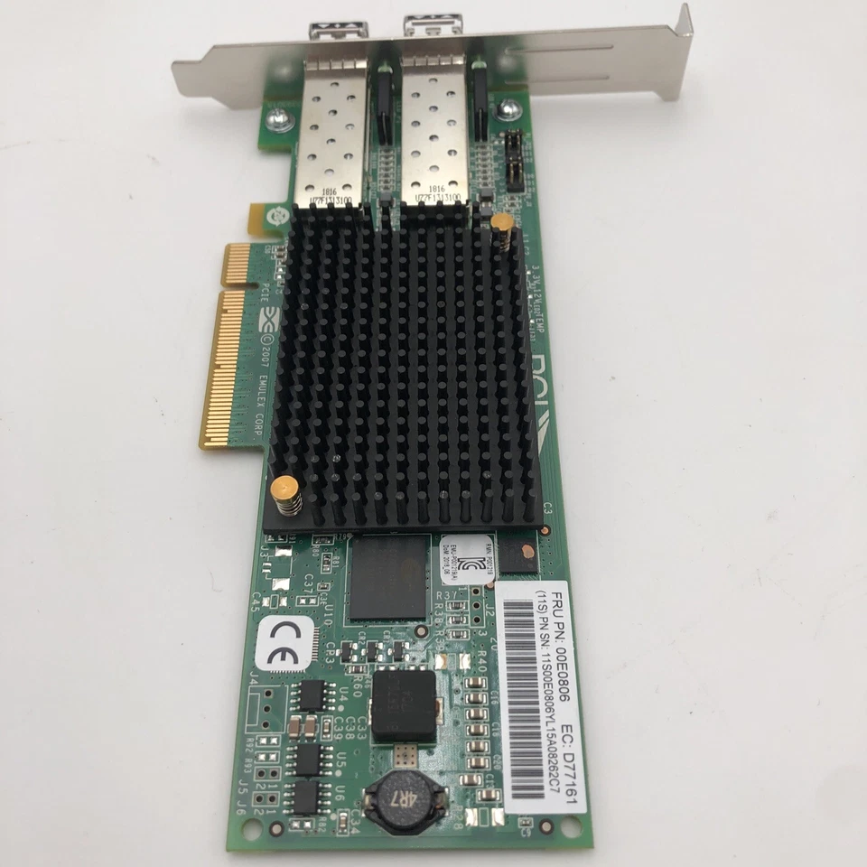 IBM 00E0806 LPE12002 DUAL FC PORT PCIe READ - Image 2 of 4