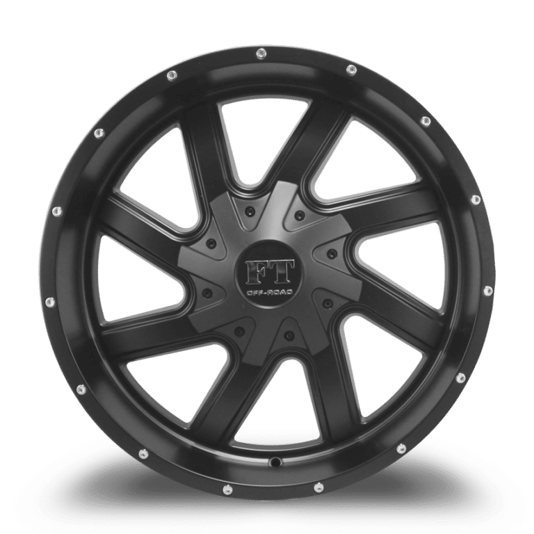 22x12 Full Throttle OffRoad FT1 5x127 / 5x135 Satin Black Truck Wheels 44mm eBay