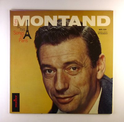 12'' LP - Yves Montand - & His Songs Of Paris - D1646 - RAR - cleaned