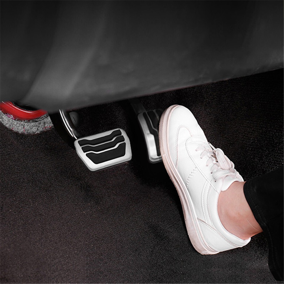 Car Gas Brake Accelerator Pedals Cover Pad 2x Fit Ford Focus Kuga