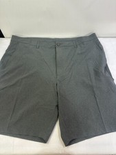 Black Clover Golf Shorts Men s 40 Gray/Black Rodgers Stretch Performance NWT