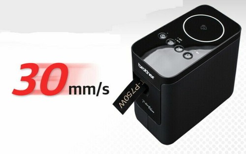Brother Label Printer PT-P750W PC Connect 3.5~24mm Barcode Usb Wi-Fi NFC Black - Picture 12 of 14