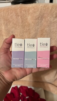 TOTAL LIFE ESSENTIALS TLE OILS 3 PIECE SET: SERENITY, GRAPEFRUIT AND REVITALIZE 