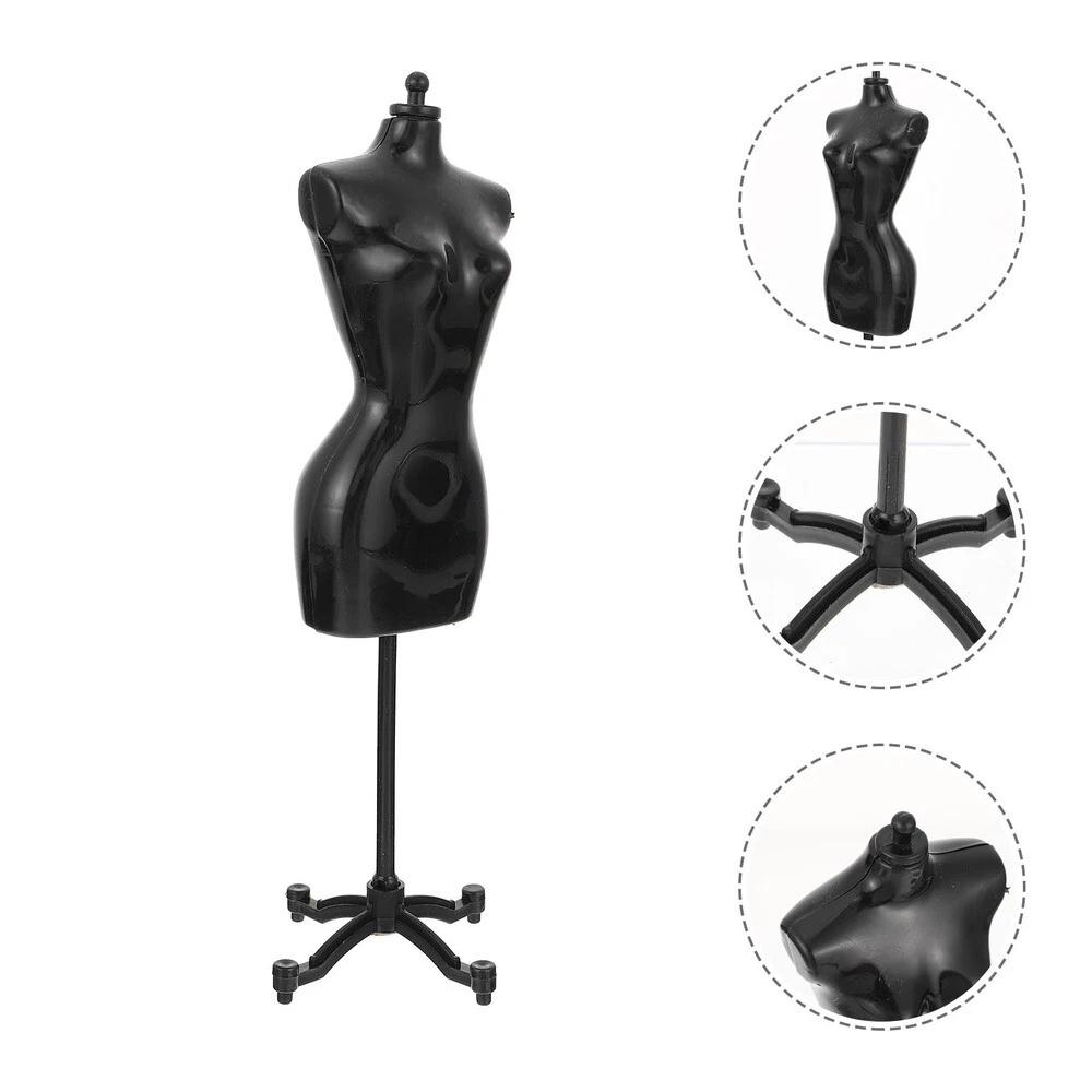 Doll Clothes Holder Dress Mannequin Display Form Mini Model Stand