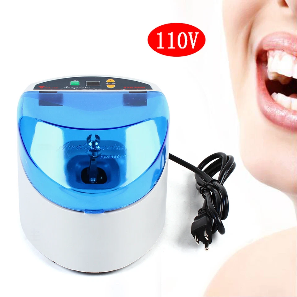 Amalgamador Digital Dental Máquina de Amalgama Amalgamador Cápsula Mezclador y Temporizador EE. UU. Foto 2 de 4
