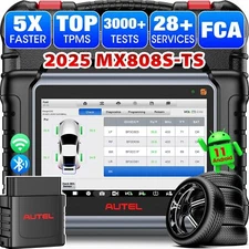 Autel MaxiCheck MX808S-TS, 2025 Bidirectional Scanner Top TPMS Programming Tool