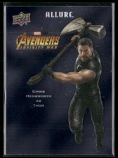 2022 Marvel Allure Character Posters #CP-2 - Chris Hemsworth as Thor