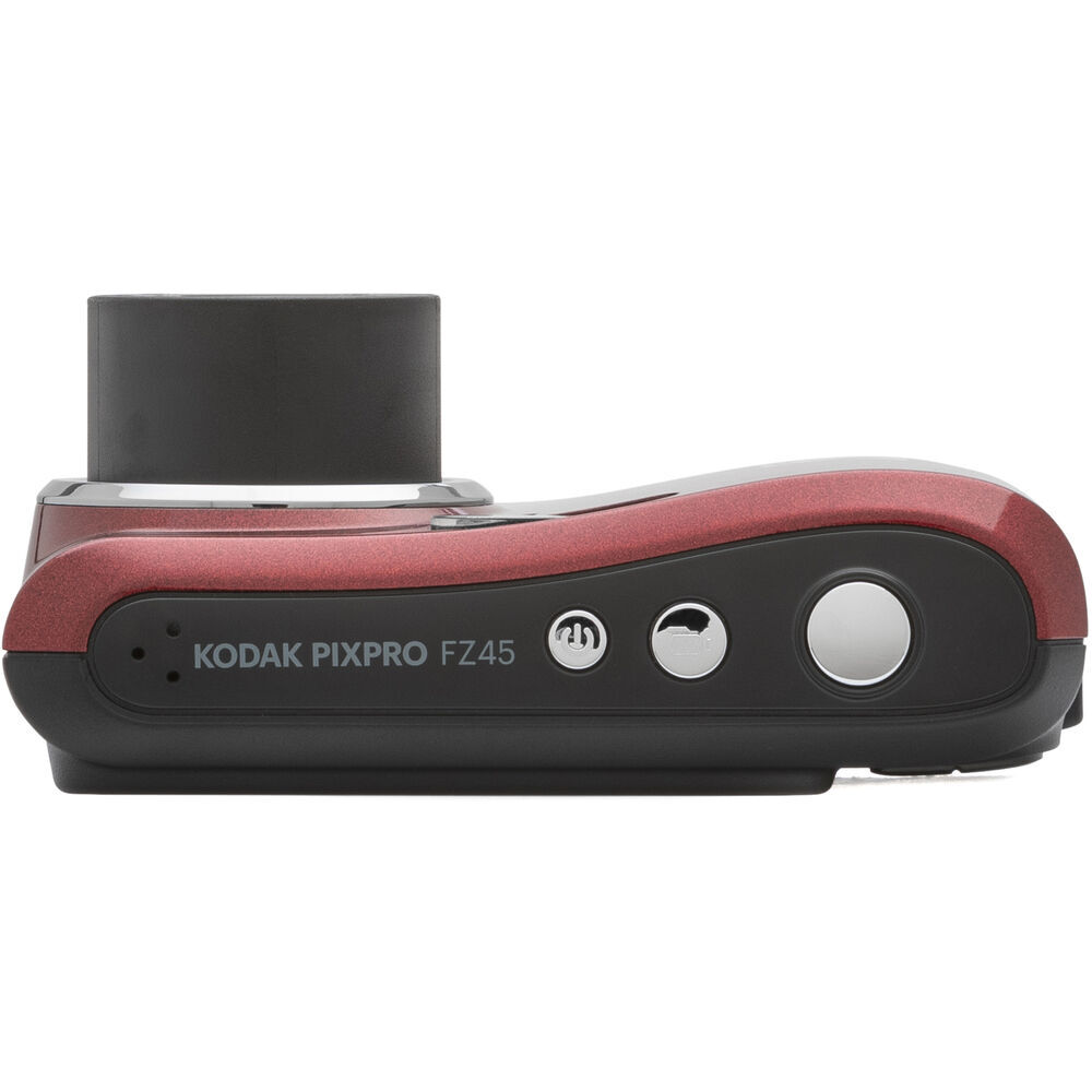 Kodak Pixpro FZ45 Camera (Red)+Spider Tripod + Case - 16GB